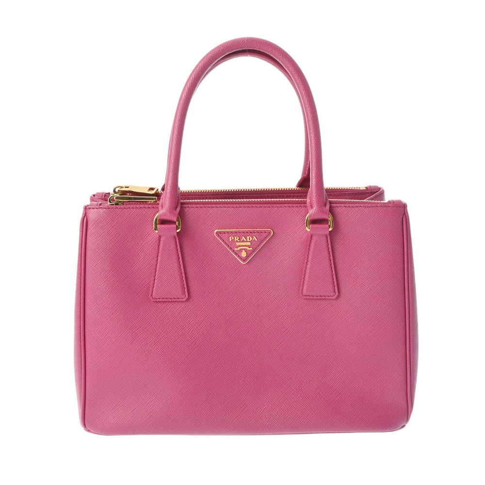 Prada Shoulder Bag Galleria 2way Saffiano Pink - Picture 2 of 11